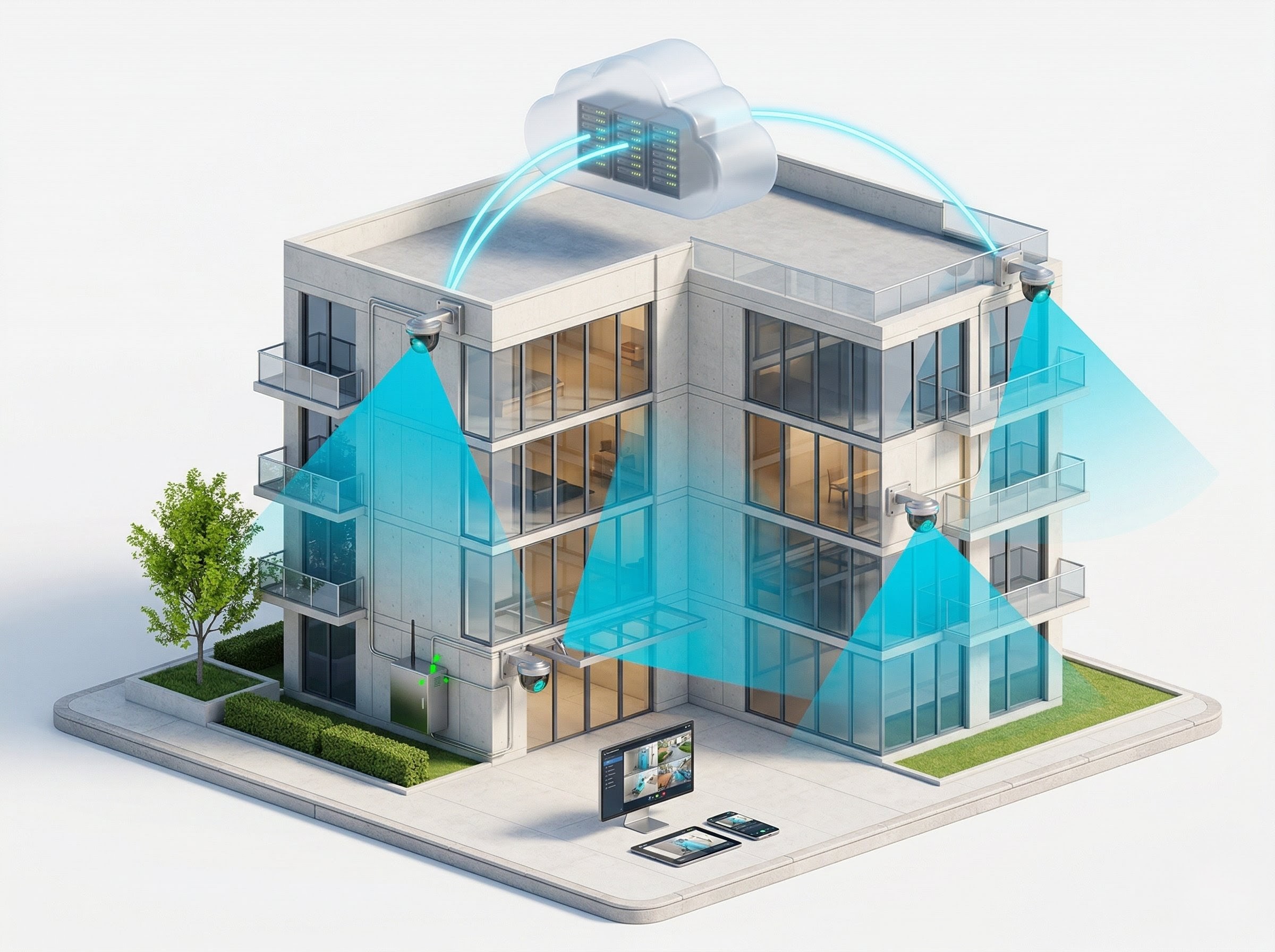 クラウド監視カメラ